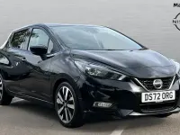 Used Nissan Micra Tekna 92 HP (67 kW) 2022 Black Hatchback
