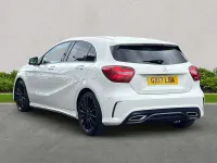 Used Mercedes A180 AMG Line Premium Plus 2017 White Hatchback