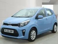 Second-hand Kia Picanto 66 CP (48 kW) 2018 Albastru Hatchback