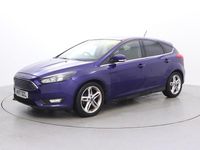Used Ford Focus Zetec 2017 Blue Hatchback
