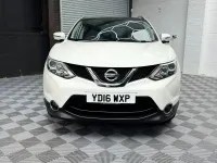 Used Nissan Qashqai N-Connecta 110 HP (80 kW) 2016 White SUV