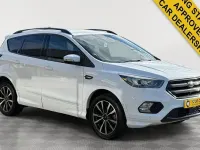 Used Ford Kuga ST-Line 150 HP (110 kW) 2018 White SUV