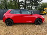 Used Skoda Fabia Colour Edition 2019 Red Hatchback