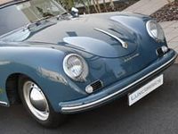 Used Porsche 356 60 HP (44 kW) 1957 Blue Cabriolet