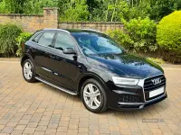 Used Audi Q3 S-Line 150 HP (110 kW) 2018 Black SUV