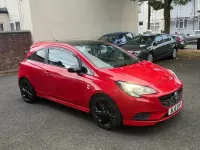 Used Vauxhall Corsa Edition 75 HP (55 kW) 2016 Red Hatchback