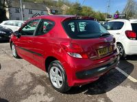 Used Peugeot 207 75 HP (55 kW) 2010 Red Hatchback