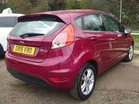 Used Ford Fiesta Zetec 2015 Red Hatchback