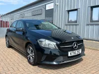 Used Mercedes A180 SE 122 HP (89 kW) 2016 Black Hatchback