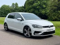 Used VW Golf VII R 300 HP (220 kW) 2019 White Hatchback