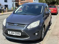 Used Ford C-MAX Zetec 113 HP (83 kW) 2014 Blue MPV