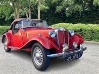 Used MG TD 1953 Red Cabriolet
