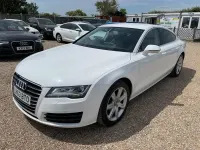 Used Audi A7 Sportback 204 HP (150 kW) 2013 White Hatchback
