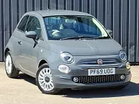 Used Fiat 500 Lounge 69 HP (50 kW) 2019 Grey Hatchback