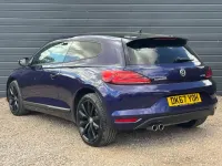Used VW Scirocco Black Edition 184 HP (135 kW) 2017 Purple Coupe