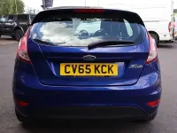 Used Ford Fiesta Zetec 82 HP (60 kW) 2015 Blue Hatchback