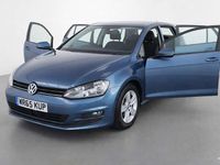Used VW Golf VII Match 2015 Blue Hatchback
