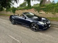 Used Mercedes E200 Sport Edition 2012 Blue Cabriolet