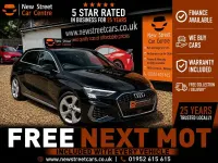 Used Audi A3 Sportback S-Line 110 HP (80 kW) 2023 Black Hatchback