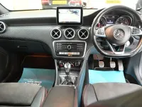 Used Mercedes A160 AMG line 102 HP (75 kW) 2018 White Hatchback