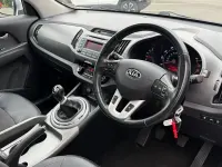 Used Kia Sportage 116 HP (85 kW) 2015 Silver SUV