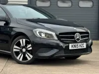 Begagnad Mercedes A200 136 HK (100 kW) 2015 Svart Halvkombi