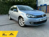 Used VW Golf VI SE 122 HP (89 kW) 2010 Blue Hatchback