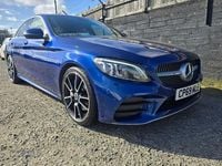 Used Mercedes C300 AMG line 2020 Blue Sedan