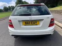 Used Mercedes C220 2011 White Estate