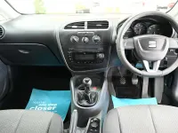 Used Seat Leon 85 HP (62 kW) 2009 Black Hatchback