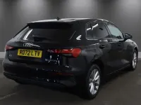 Used Audi A3 Sportback Advanced 110 HP (80 kW) 2022 Black Hatchback