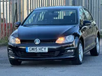 Used VW Golf VII Match 2015 Black Hatchback
