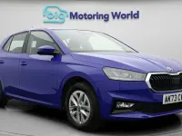 Used Skoda Fabia Comfort 110 HP (80 kW) 2023 Blue Hatchback