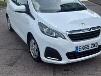 Usado Peugeot 108 Active 68 CV (50 kW) 2015 Blanco Utilitario
