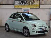 Used Fiat 500 Lounge 69 HP (50 kW) 2018 Green Hatchback