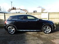 Used Mercedes GLA200 AMG Line Premium 156 HP (114 kW) 2017 Black SUV
