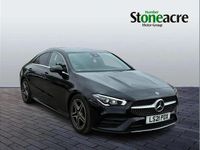 Used Mercedes CLA200 AMG line 161 HP (118 kW) 2021 Black Coupe