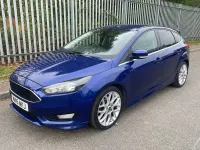 Used Ford Focus Zetec 120 HP (88 kW) 2015 Blue Hatchback