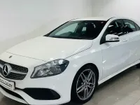 Used Mercedes A200 AMG line 136 HP (100 kW) 2017 White Hatchback