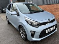 Used Kia Picanto 66 HP (48 kW) 2019 Blue Hatchback