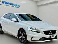 Used Volvo V40 R-Design 122 HP (89 kW) 2018 White Hatchback