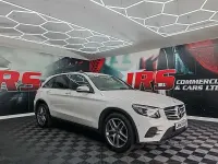 Used Mercedes GLC220 AMG line 2017 White Estate