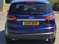 Used Ford S-MAX Titanium 140 HP (102 kW) 2014 Blue MPV