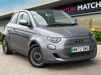 Used Fiat 500e Icon 86 kW (118 HP) 2022 Grey Cabriolet