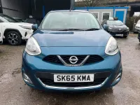 Used Nissan Micra Acenta 80 HP (58 kW) 2015 Blue Hatchback