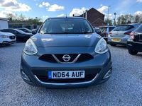 Begagnad Nissan Micra Acenta 80 HK (58 kW) 2014 Grå Halvkombi