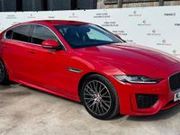Begagnad Jaguar XE R-Dynamic 300 HK (220 kW) 2019 Röd Sedan
