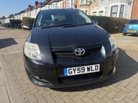 Used Toyota Auris 124 HP (91 kW) 2009 Black Hatchback