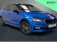Used Skoda Fabia Colour Edition 70 HP (51 kW) 2022 Race blue metallic black magic pearl effect Hatchback