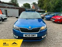 Used Skoda Rapid Sport 2015 Blue Hatchback